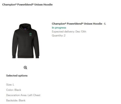 Alien DNA Testing - Champion® Powerblend® Unisex Hoodie - Image 2