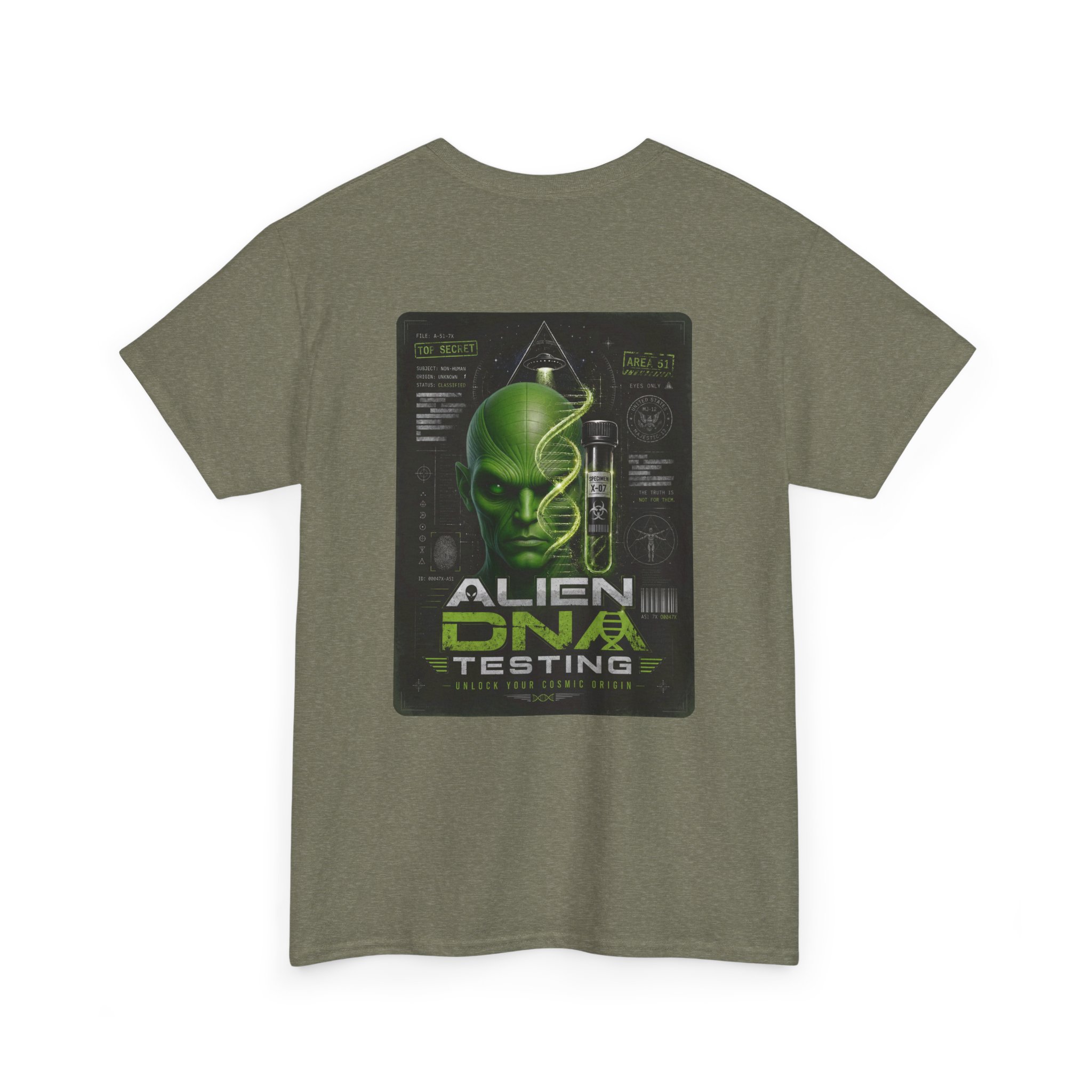 Little Green Man Legendary Species Tee — ADT Earth Tone Edition - Image 136