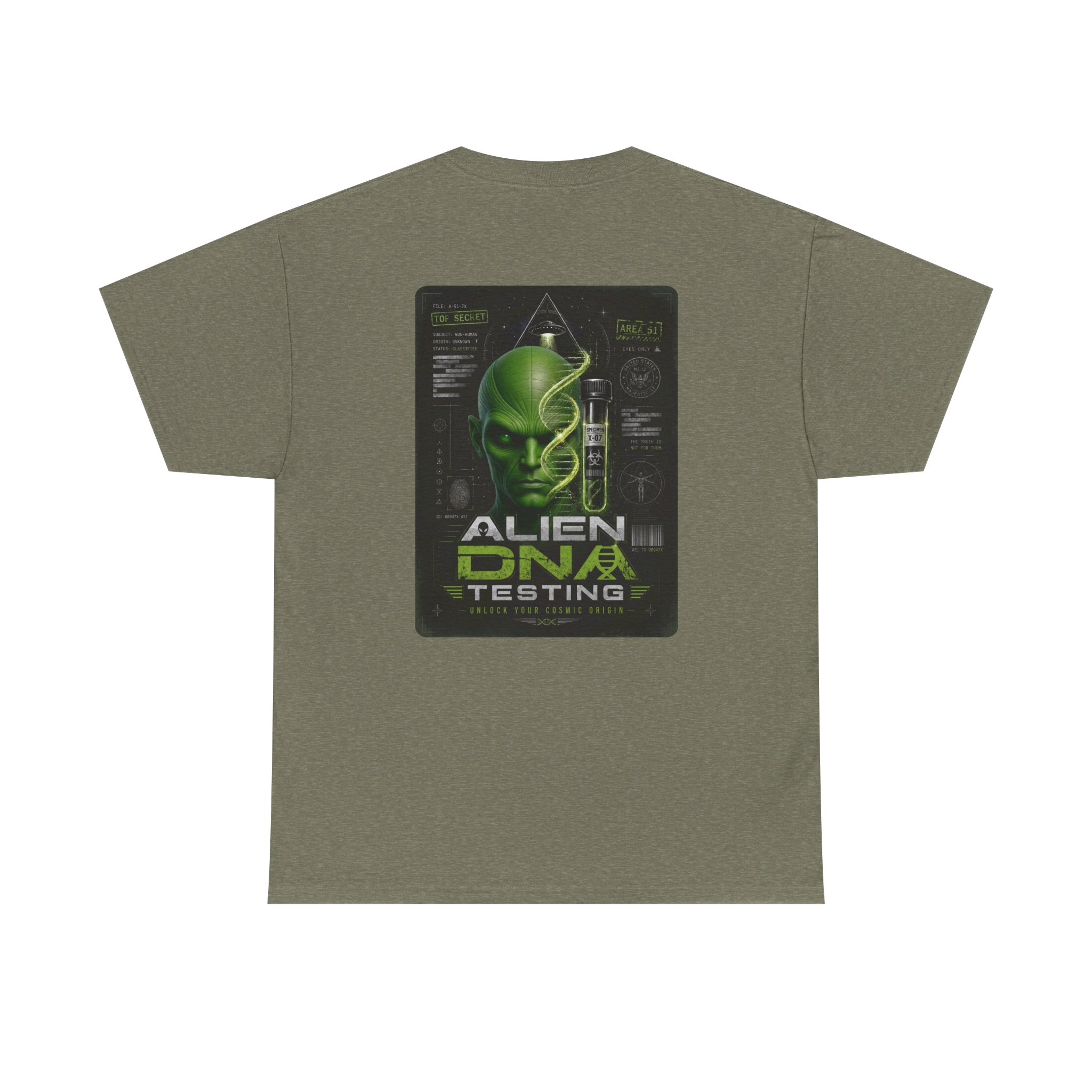 Little Green Man Legendary Species Tee — ADT Earth Tone Edition - Image 134