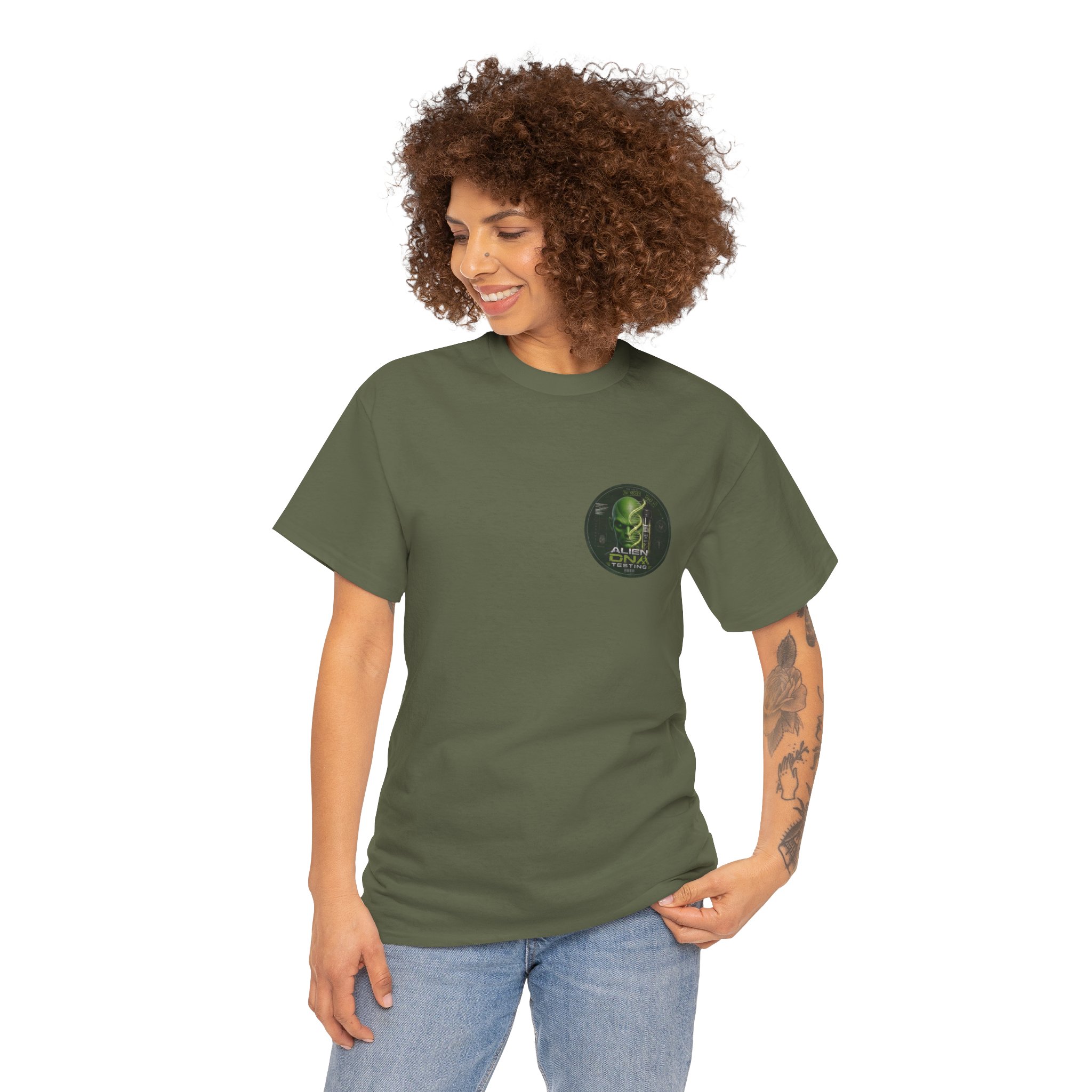 Little Green Man Legendary Species Tee — ADT Earth Tone Edition - Image 12