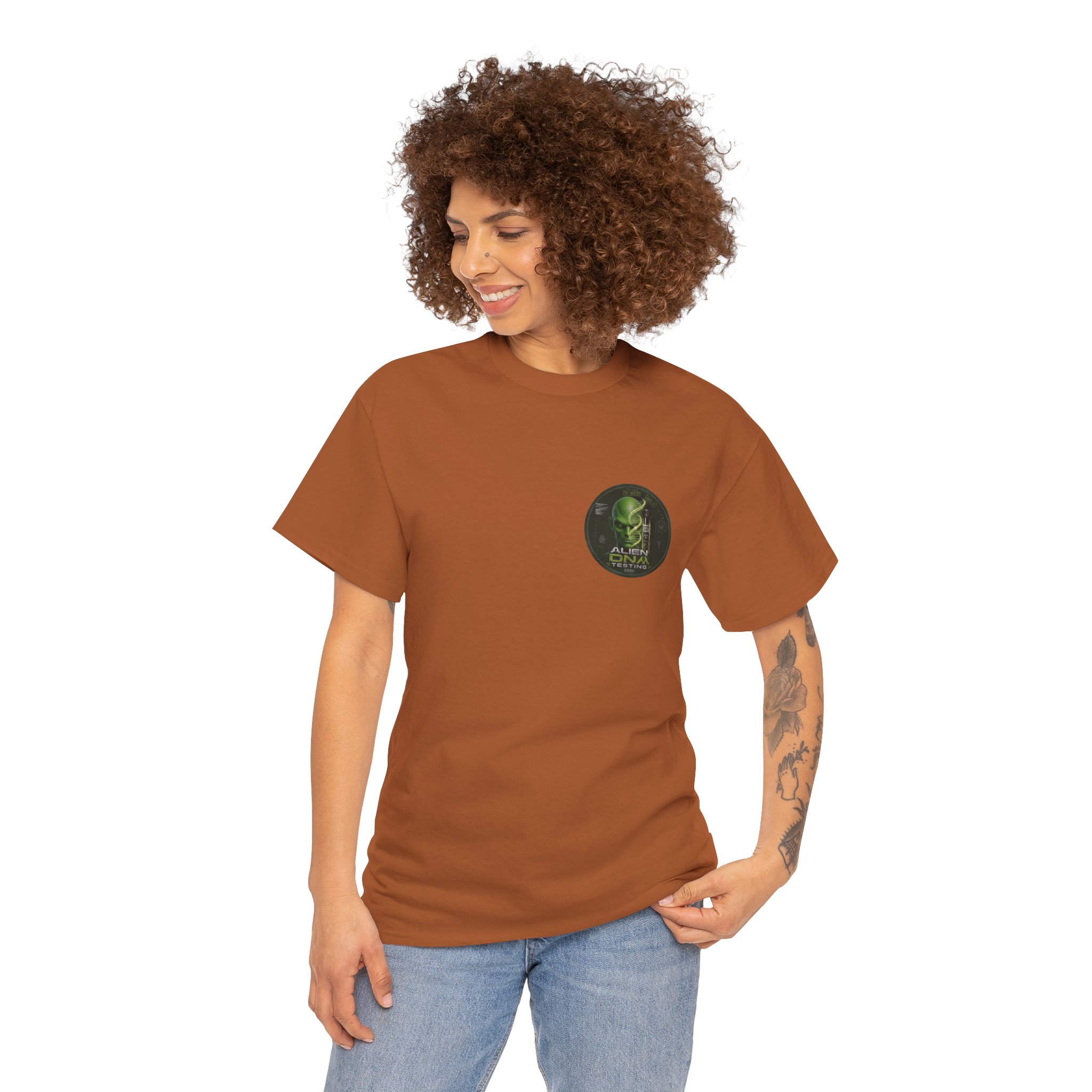 Little Green Man Legendary Species Tee — ADT Earth Tone Edition - Image 106