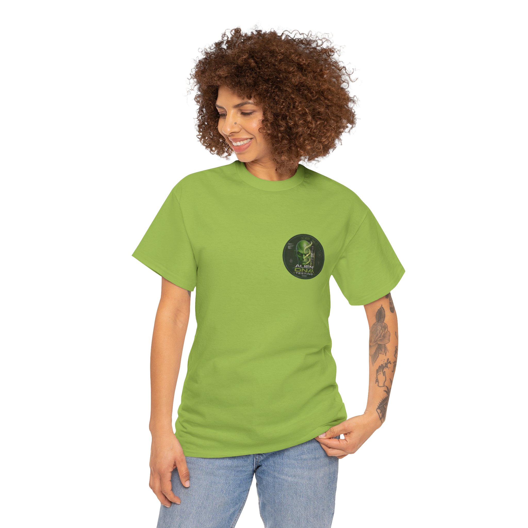 Little Green Man Legendary Species Tee — ADT Earth Tone Edition - Image 201