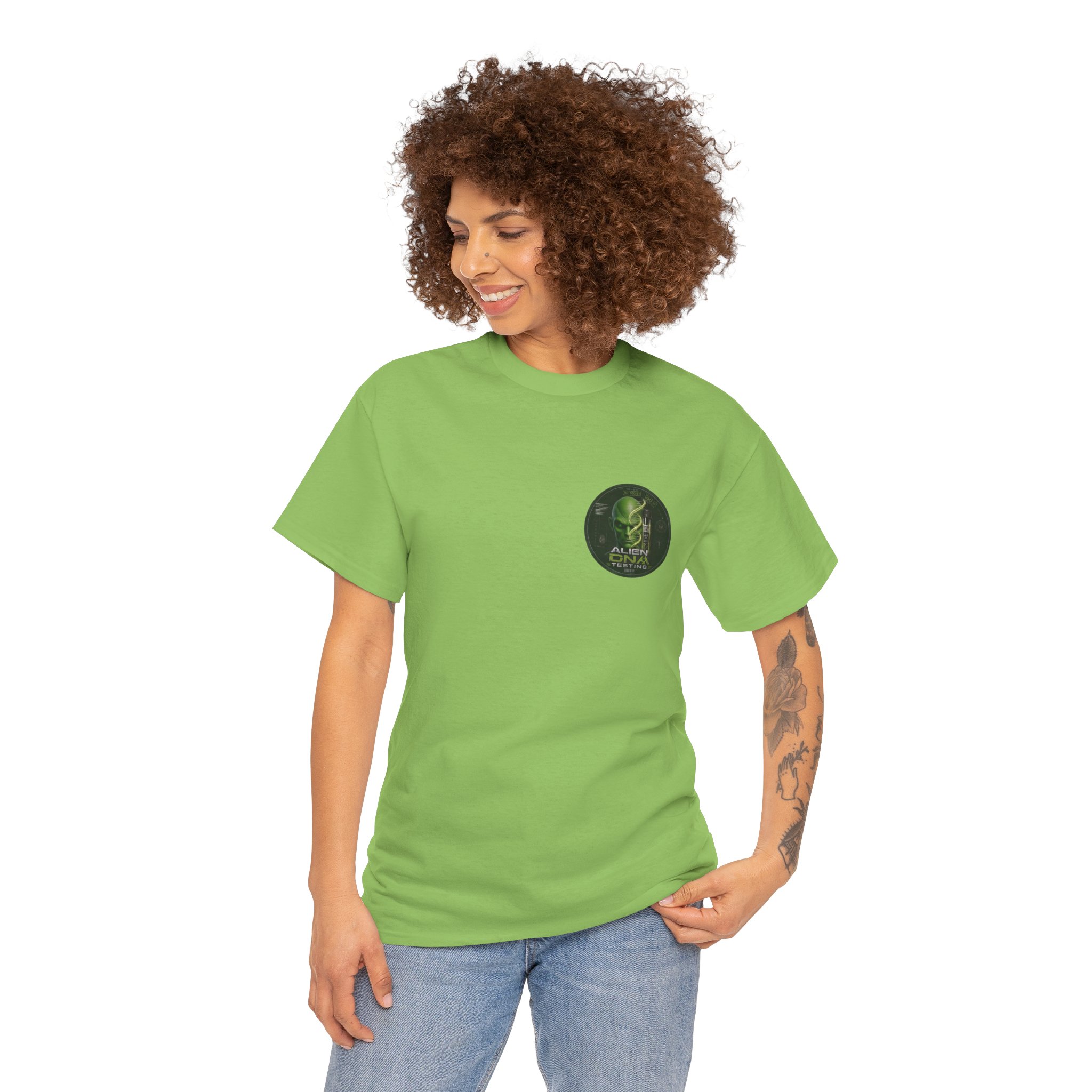 Little Green Man Legendary Species Tee — ADT Earth Tone Edition - Image 182