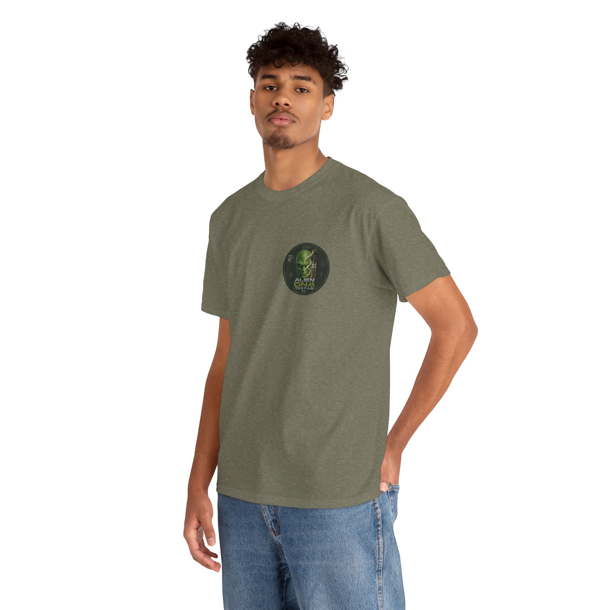 Little Green Man Legendary Species Tee — ADT Earth Tone Edition - Image 147