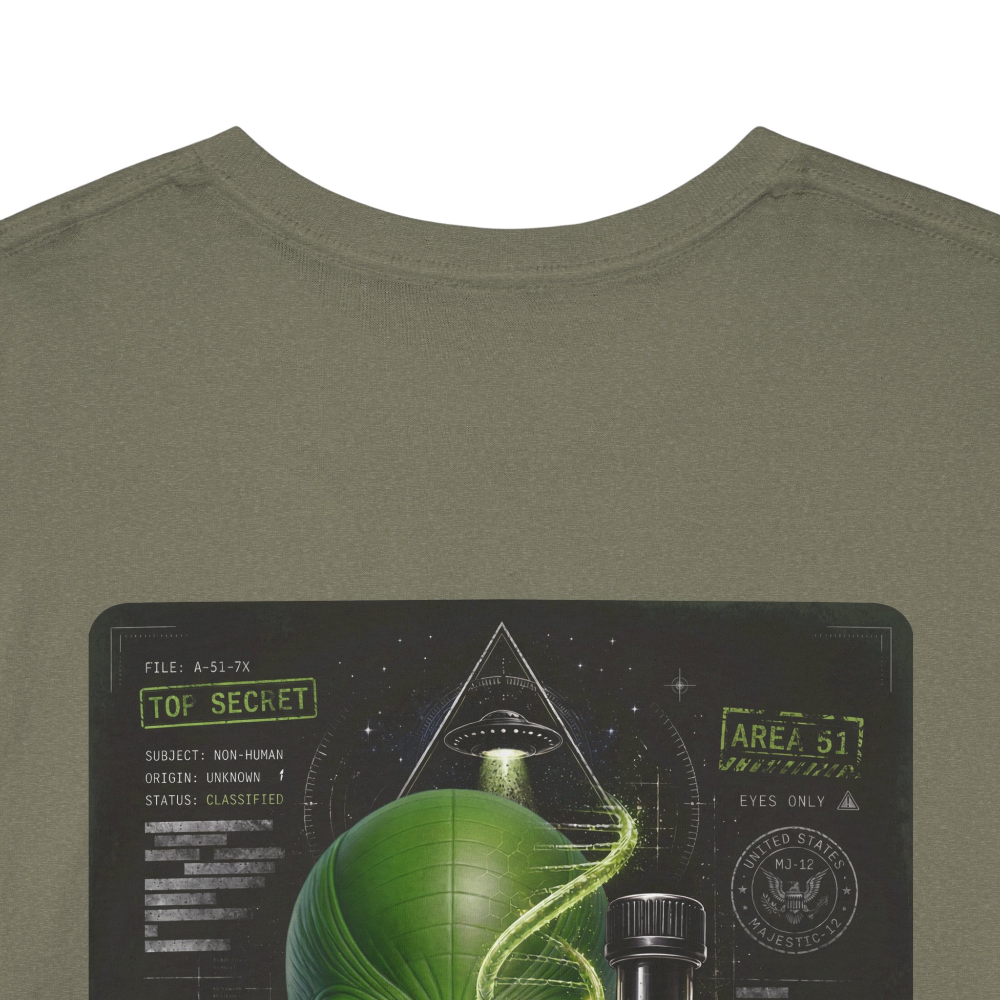 Little Green Man Legendary Species Tee — ADT Earth Tone Edition - Image 143