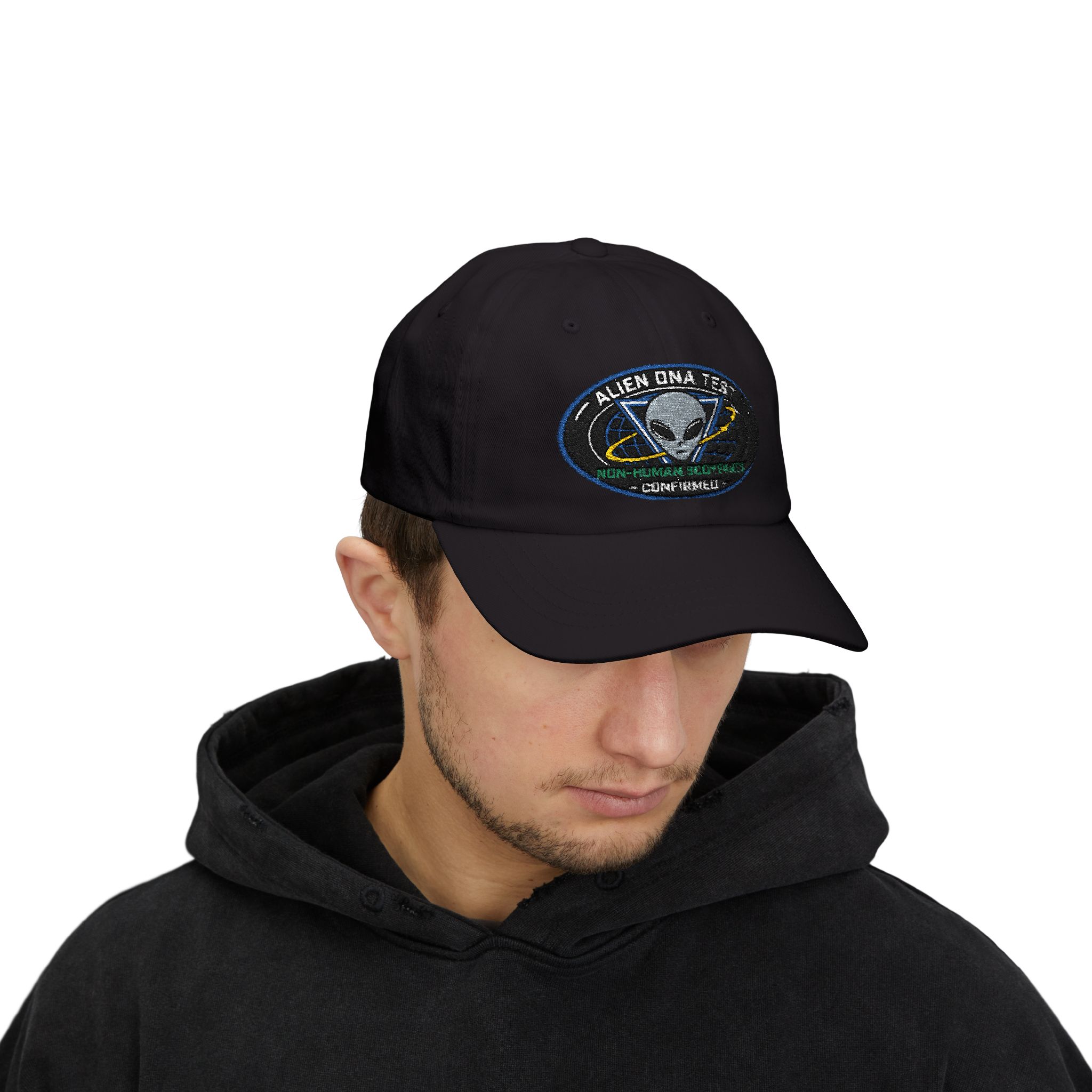 Alien DNA Test — Non-Human Bodyparts Confirmed Embroidered Cap - Image 5