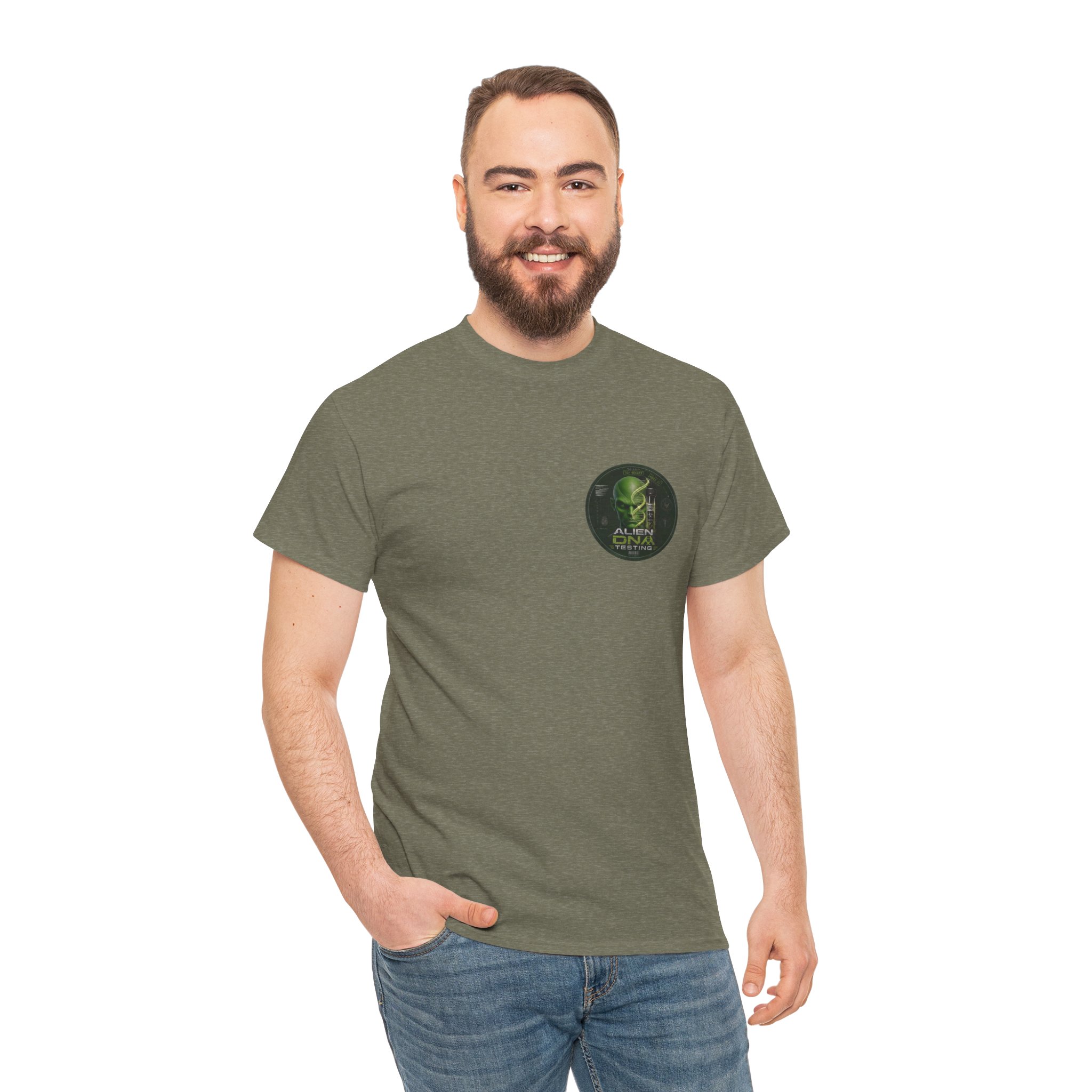 Little Green Man Legendary Species Tee — ADT Earth Tone Edition - Image 146