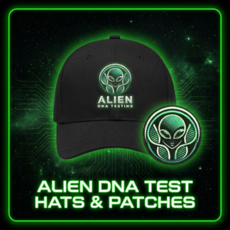 Alien DNA Test Hats and Patches