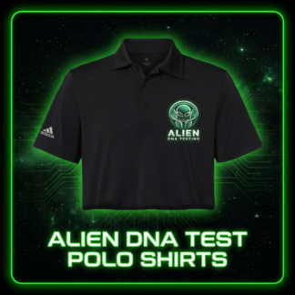 Alien DNA Test Polo Shirts