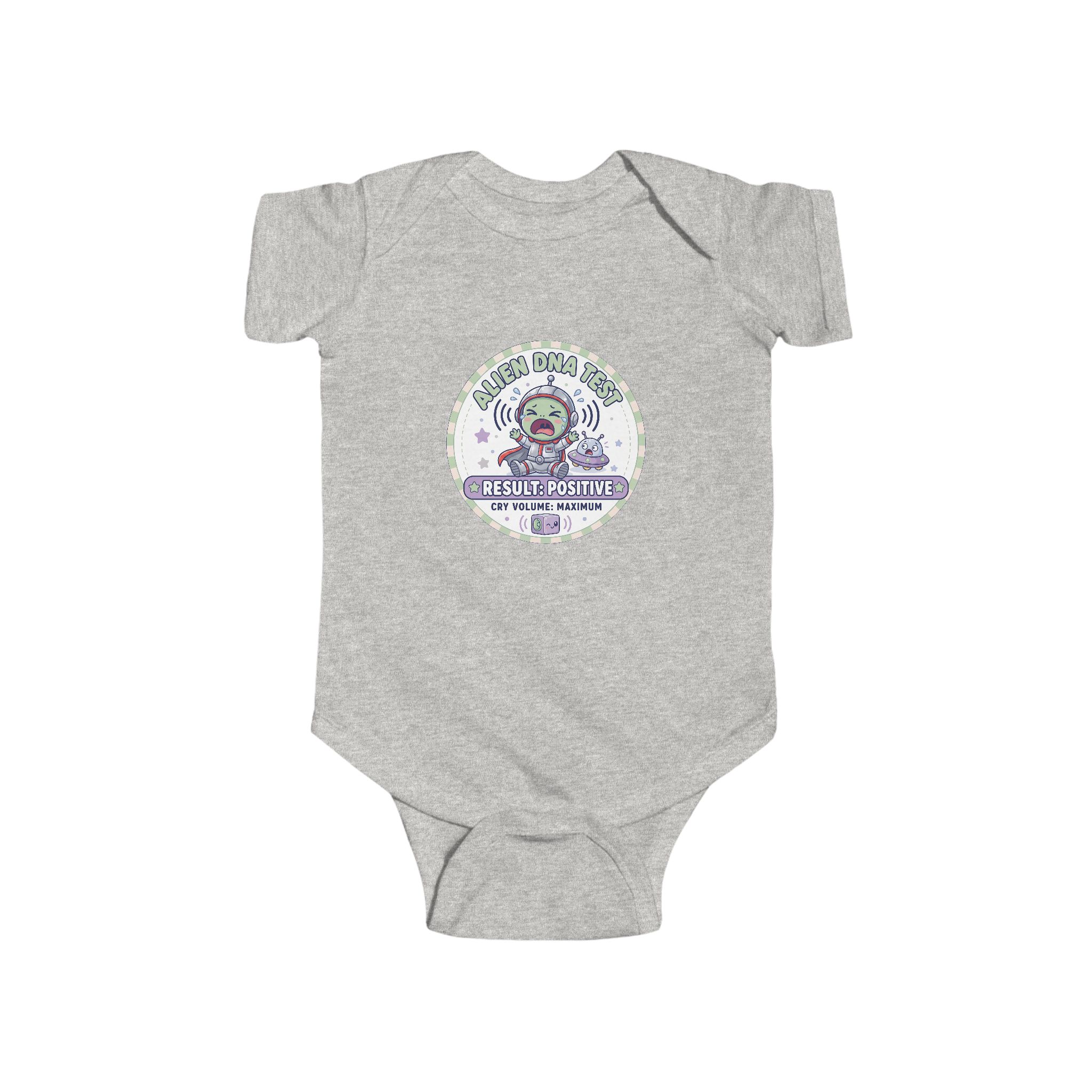 Alien DNA Test Baby Onesie – Cry Volume Maximum - Image 17