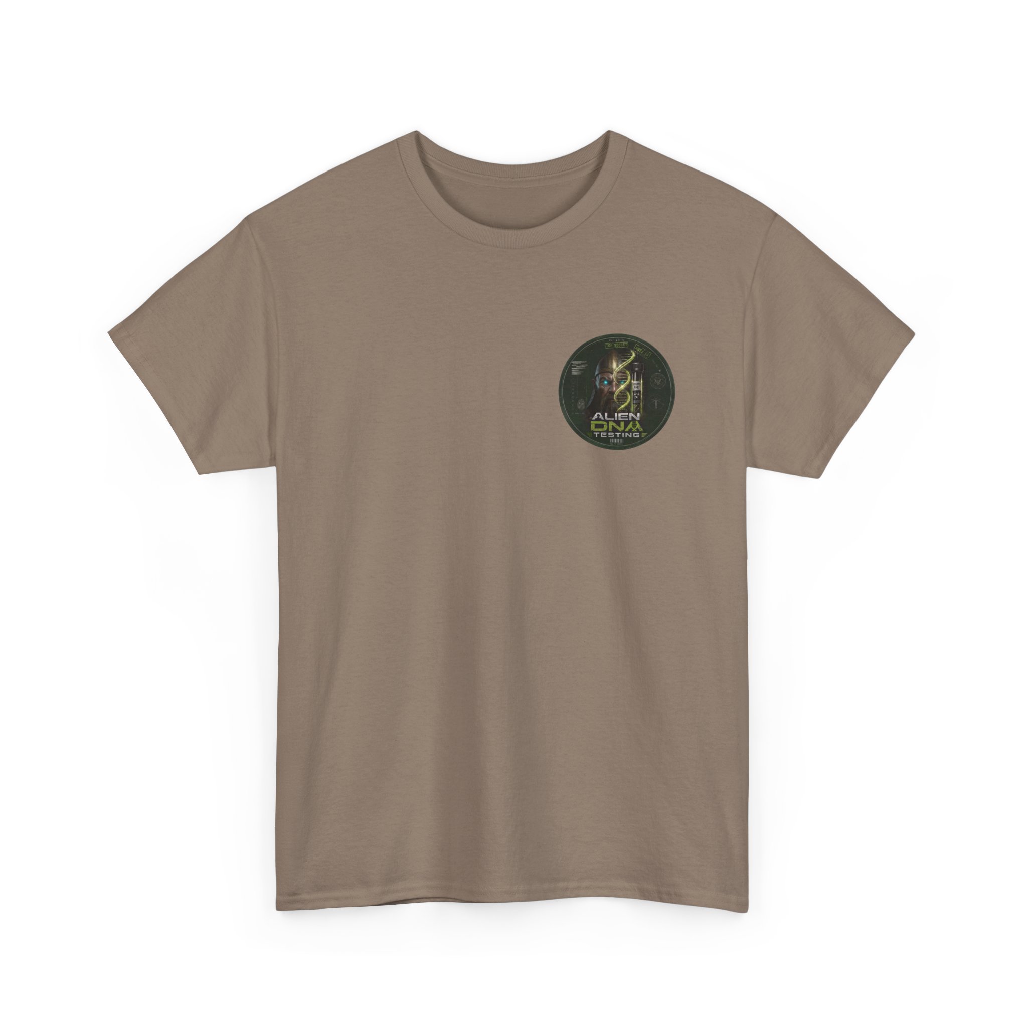 Anunnaki Alien DNA Testing — Top Secret Specimen File Graphic T-Shirt - Image 14