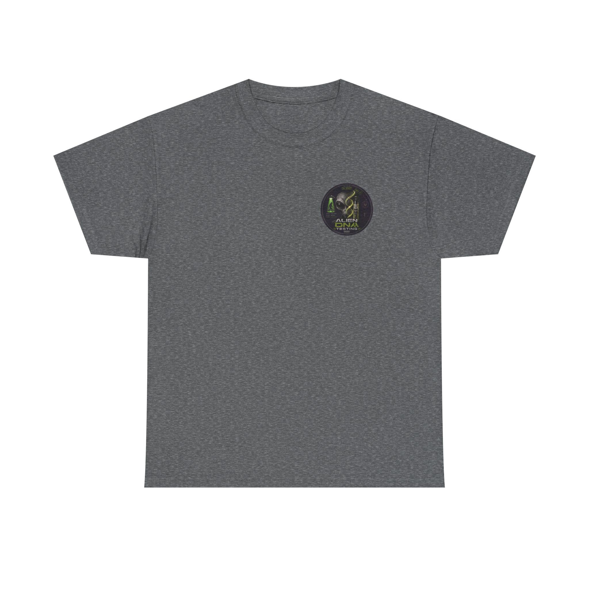 Alien DNA Testing — Area 51 Specimen File UFO Graphic T-Shirt - Image 35