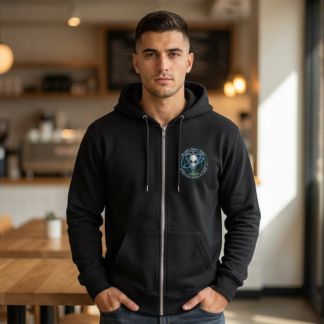 Alien DNA Test Hoodie — Non Human Body Parts Confirmed - Zip Hoodie