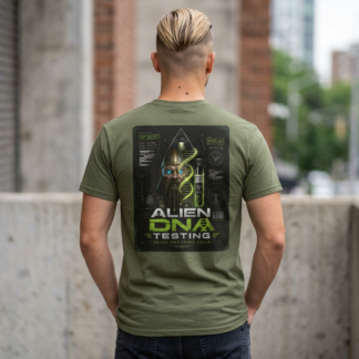 Anunnaki Alien DNA Testing — Top Secret Specimen File Graphic T-Shirt